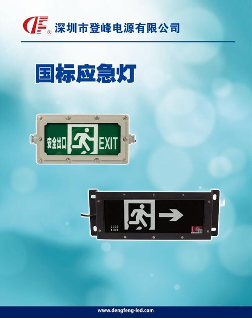 【物联网外贸应急灯安全出口exit指示灯生产厂家支持定制】- 
